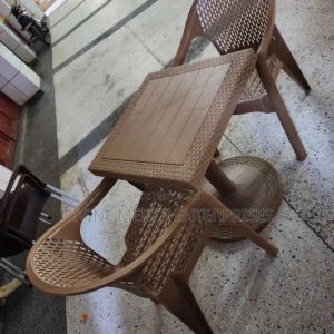 chair and table