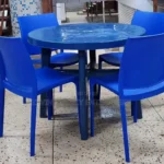 office chair and round table