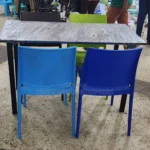 dining wood table and chairs