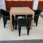 compound table and chairs